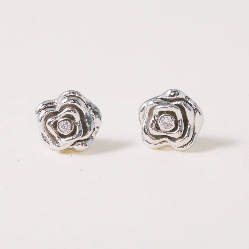 INKI STUDIO - Vente Clous d'oreille - Rosie Rose, Boucle d'oreille2