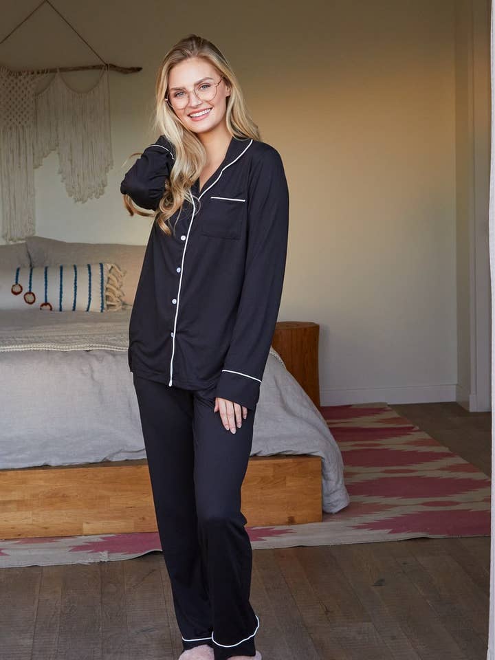 Lily Clothing - Wholesale Sleepwear Set - Women's - WOMEN COMFORTABLE LOOSE PAJAMAS_CWSPJ03622