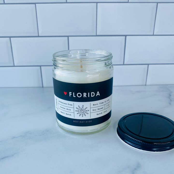 Rambling Caravan - Wholesale Jar/Filled Candle - Florida Candle5