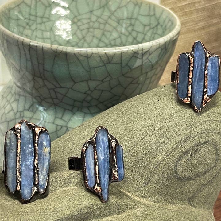 Peace Love Bling - Wholesale Cocktail/statement ring - Sophia Kyanite Ring4