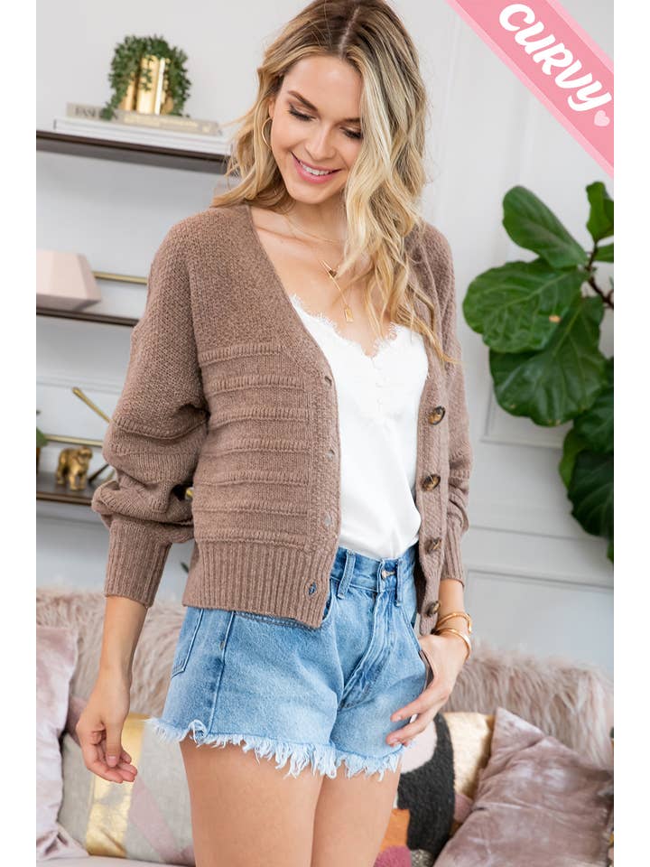 Sweet Lovely by Jen - Wholesale Cardigan - Women's - SW203PL SWEATER CARDIGAN21