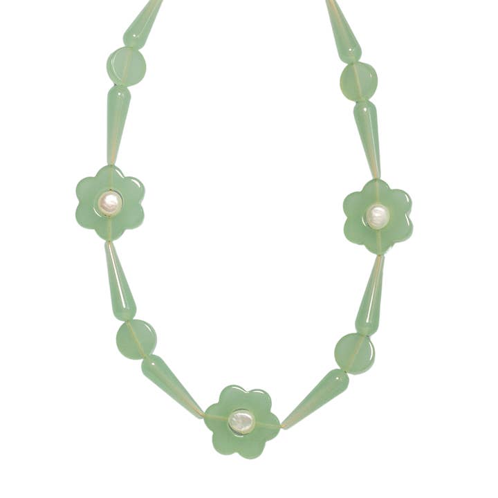 The Fleur Necklace for wholesale by Elysian Theory