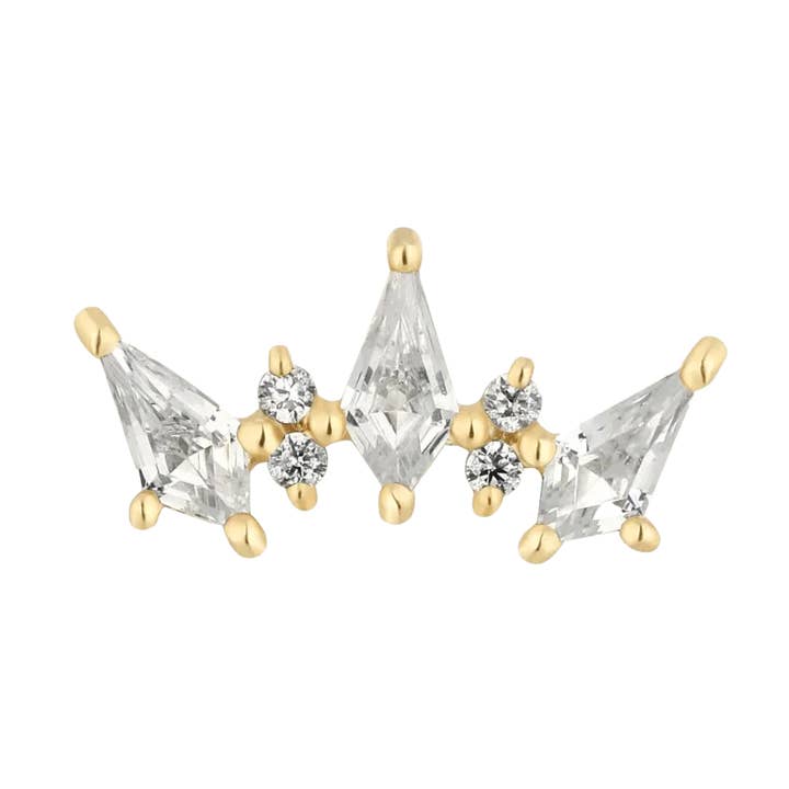 Scandalous - Cz - Threadless End for wholesale by Piercing-zone