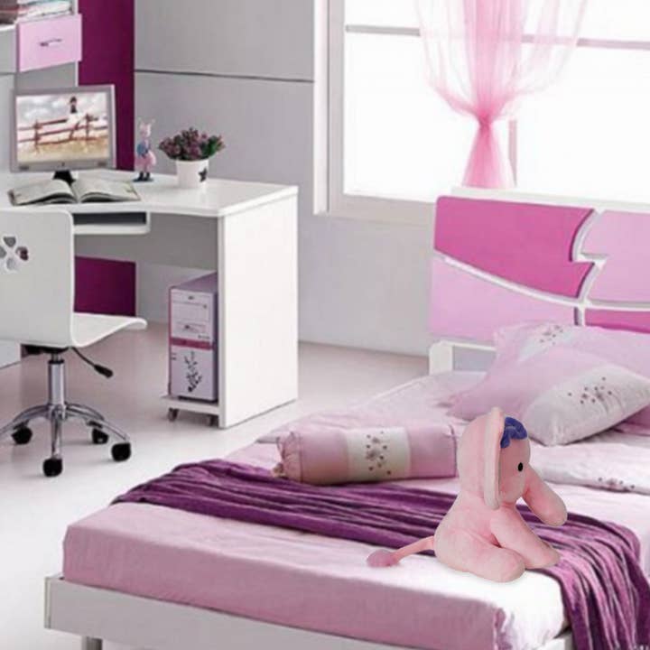 KINREX - Wholesale Stuffed/Plush Toy - Kids & Baby - Pink Elephant Stuffed Animal – Stuff Animal Plush Toy 9"5