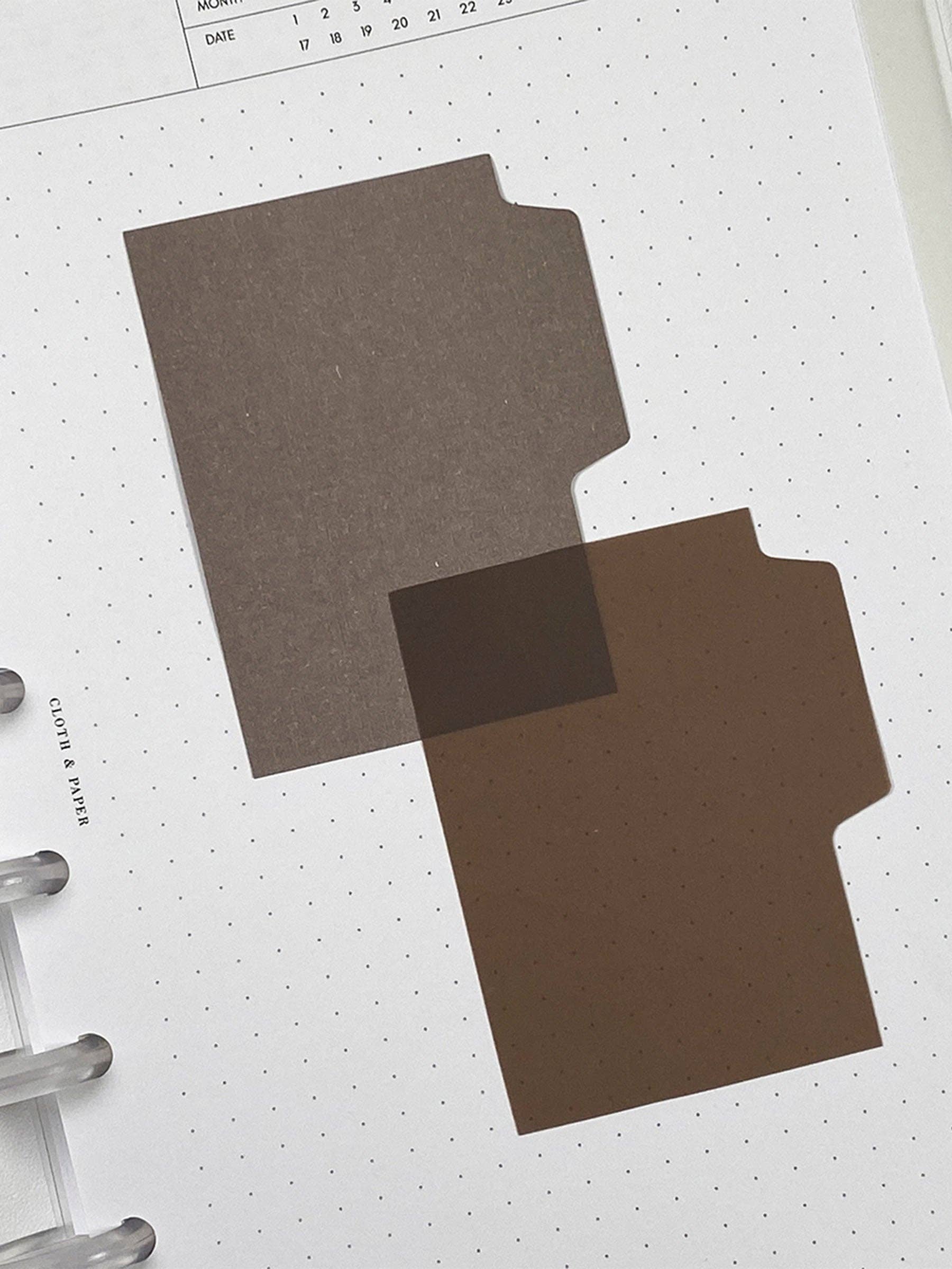 Cloth & Paper - Wholesale Sticky Notes - Blank Tab Sticky Note Set5