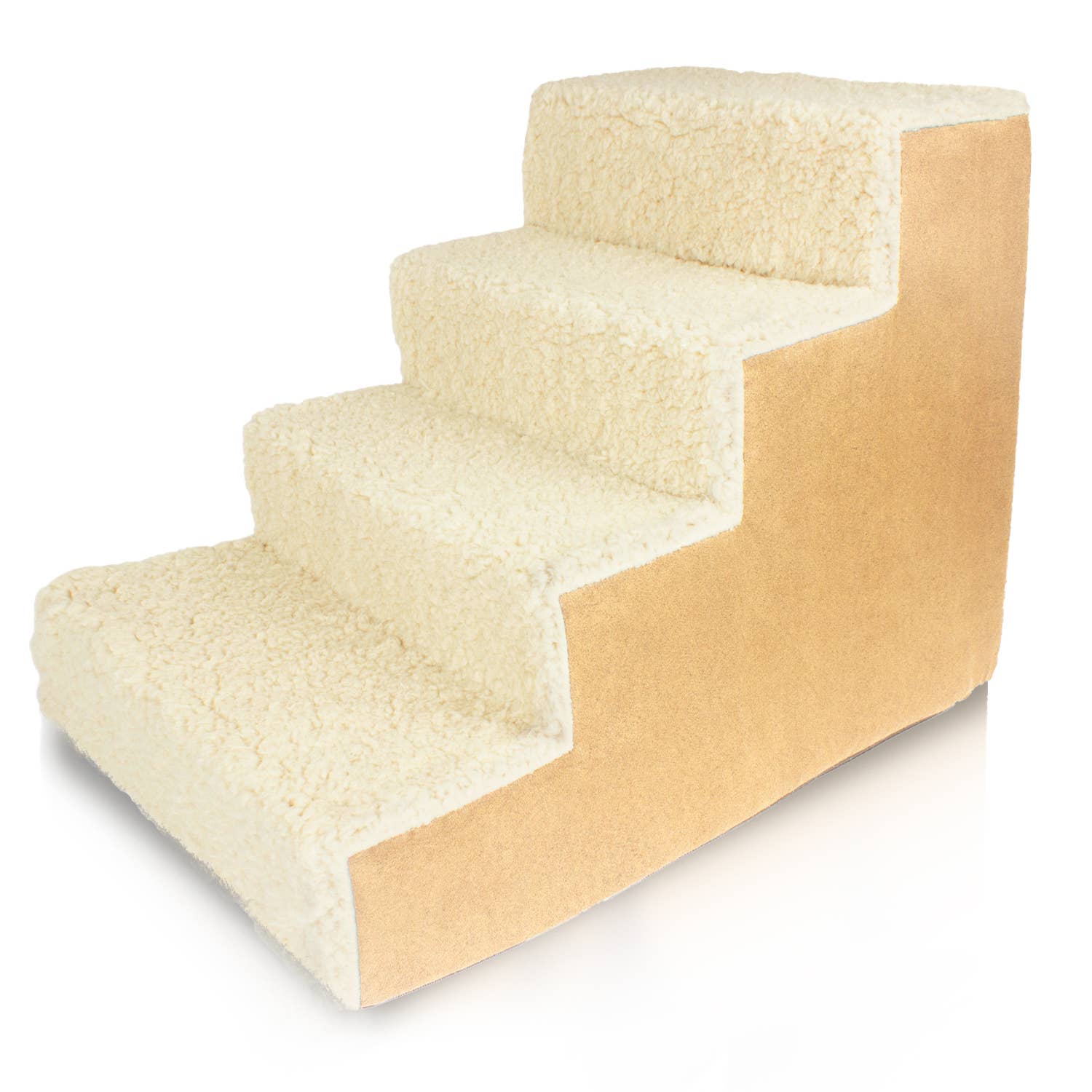 Precious Tails - Wholesale Pet Steps & Ramps - Cat/Dog - Home Base  4-Step Dog Stairs, Pet Steps for Couch and Bed8