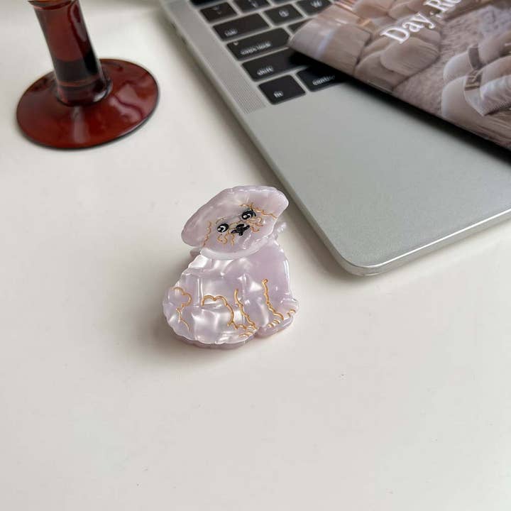 PAWPAWwholesale - Wholesale Hair Clip - Women's - Kawaii Dog Claw Clip, Fun Cartoon Hair Accessory_CWMM714618