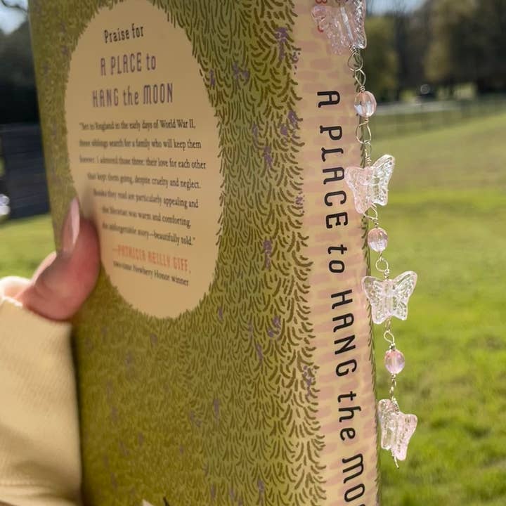 Handmade Butterfly Beaded Bookmarks | Book accessory for wholesale by ThroughTheWatersCo