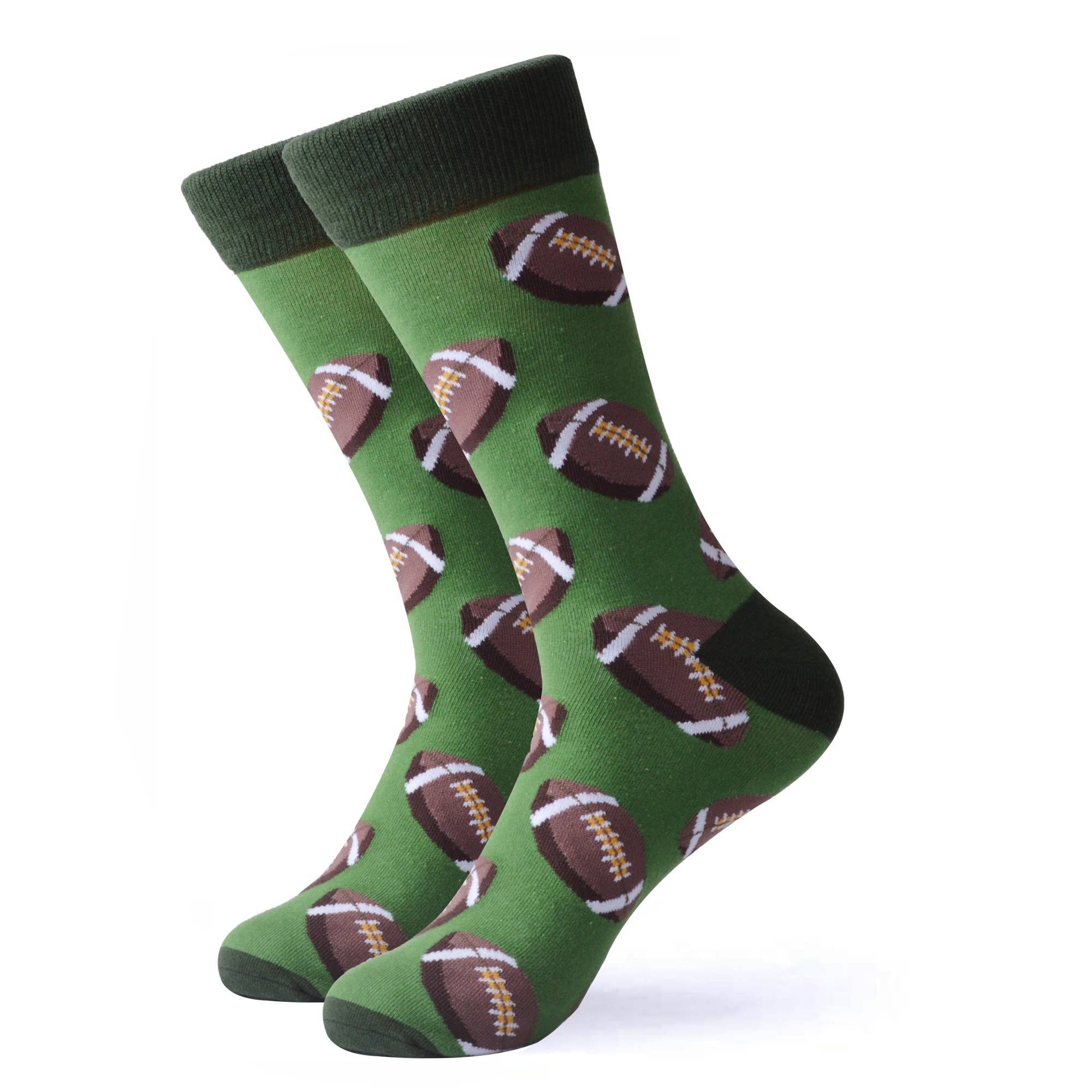 WestSocks - Wholesale Socks - Men's - Green American Football Socks0