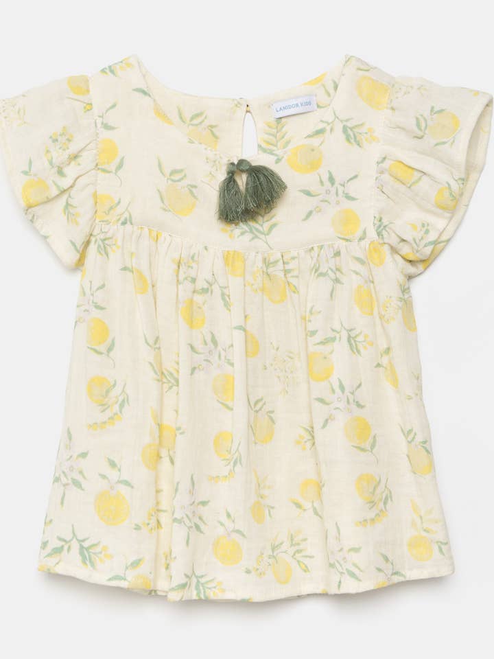 Blouse imprimée de fruits (554433-188) pour la vente par Lanidor Kids
