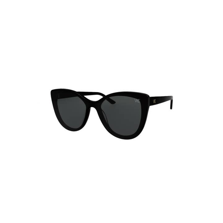 V by Vye Eyewear - Wholesale Sunglasses - Women's - Grandeur Cat-Eye Sunglasses in Brown Tortoise