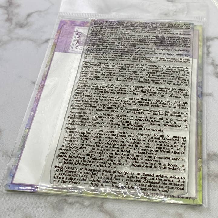 Fairy Hugs Postzegels - Fairy Dictionary voor wholesale door Fairy Hugs