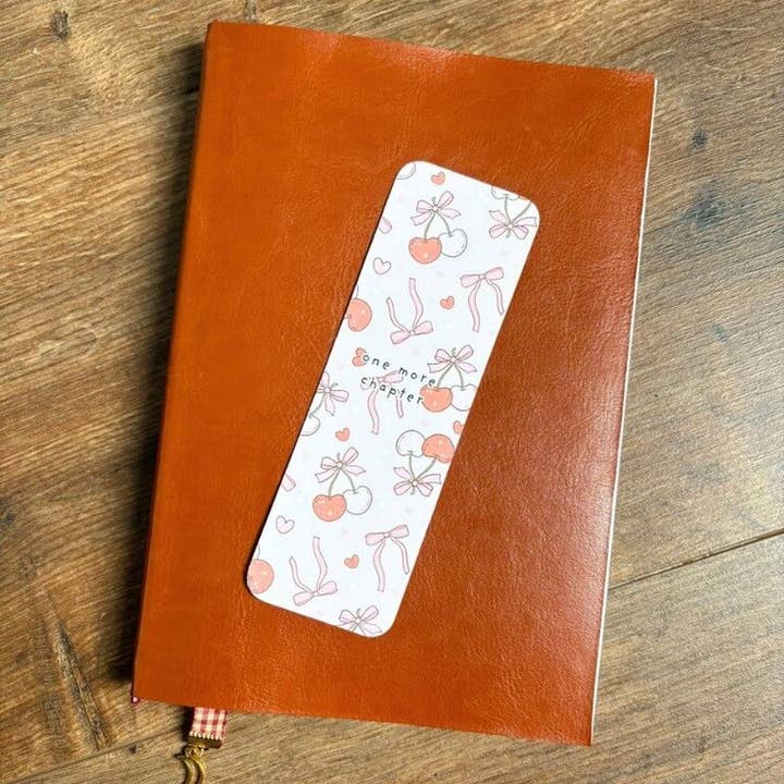 Wonky Paper Co - Wholesale Bookmark - One More Chapter Handmade Coquette Bookmark1