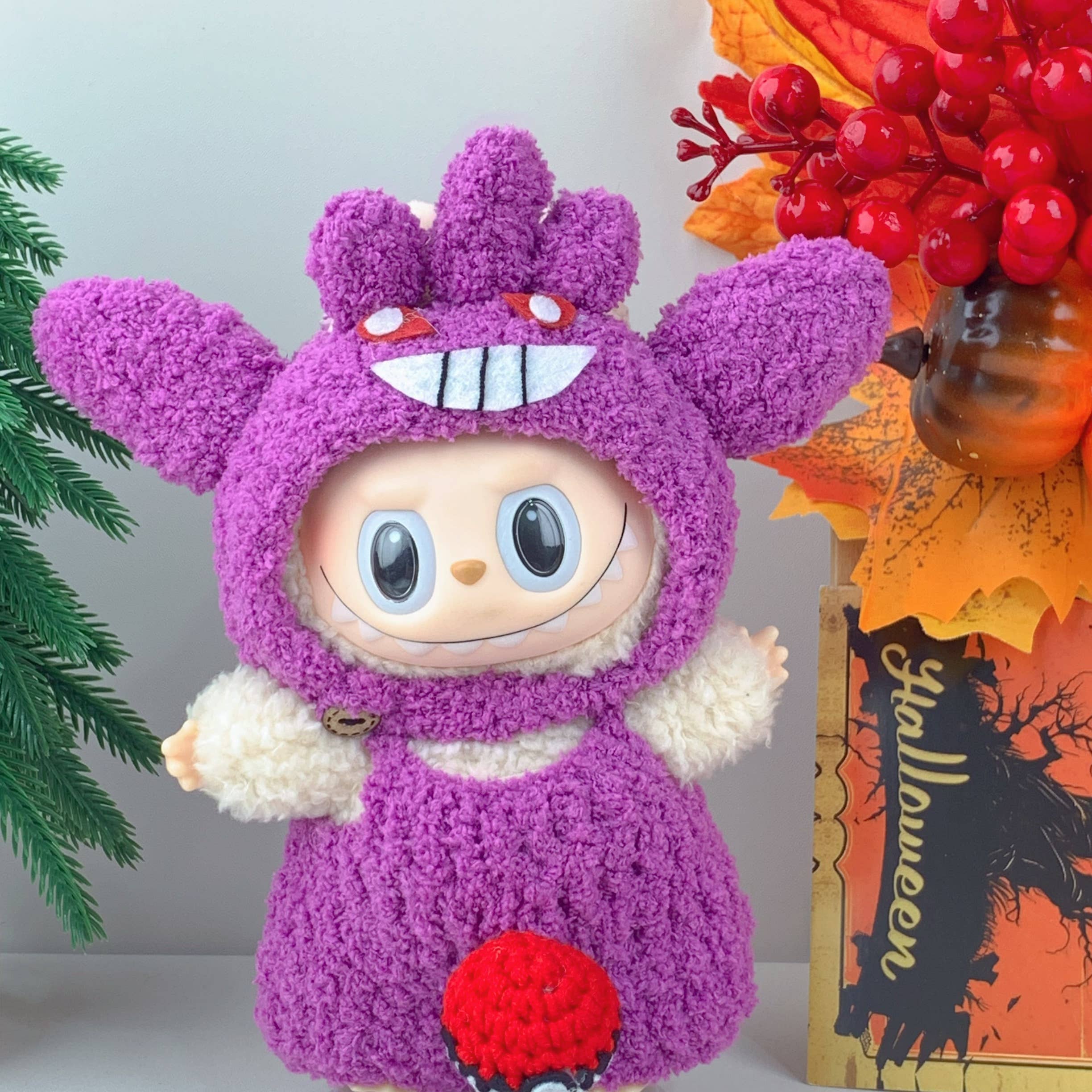 Lilyrosy（Duty free) - Wholesale Stuffed/Plush Toy - Kids & Baby - Handmade Crochet Outfit for 17cm doll – Pokémon Eevee Series6