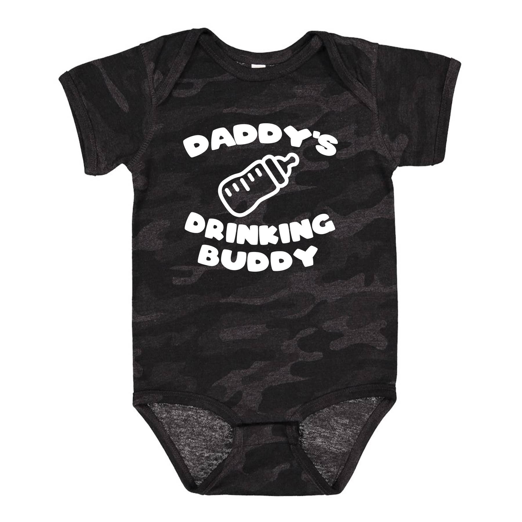 Wi-Wear – Großhandel Body (ohne Füße) – Baby – Daddy's Drinking Buddy Einteiler für Baby/Kleinkind1