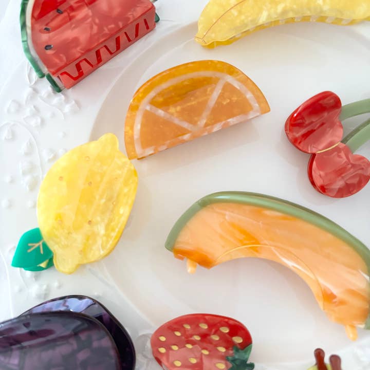 LoveLina - Wholesale Hair Clip - Women's - Fruity Fun Hair Claw Clips (FURU)2