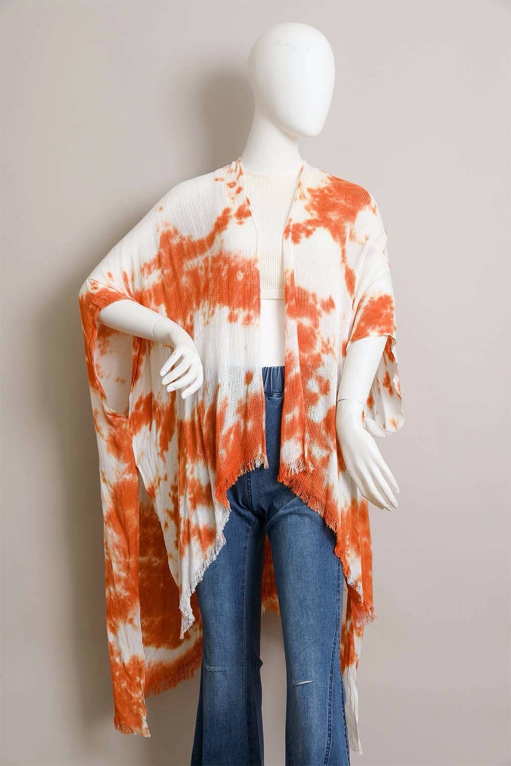 Leto Accessories - Wholesale Kimono - Women's - ✨ Hippie Chic Multicolor Kimono - Trendy Layering Piece2