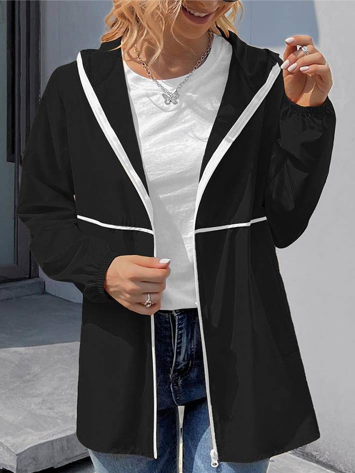 Leichte Regenjacke, wasserdichter Windbreaker für den Großhandel von HIDDENBRAND