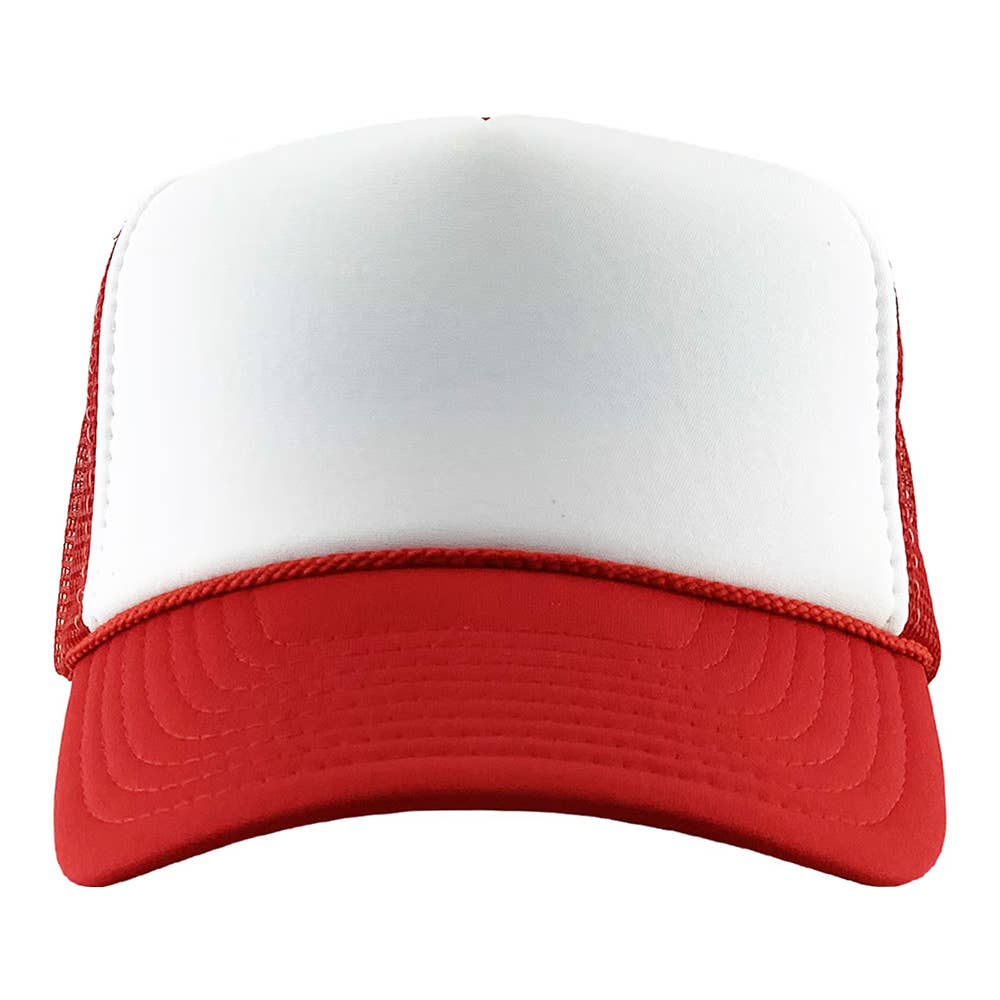 Sensibling Corp. - Wholesale Truckerpet - Dames - Effen tweekleurige truckerpet met mesh achterkant16