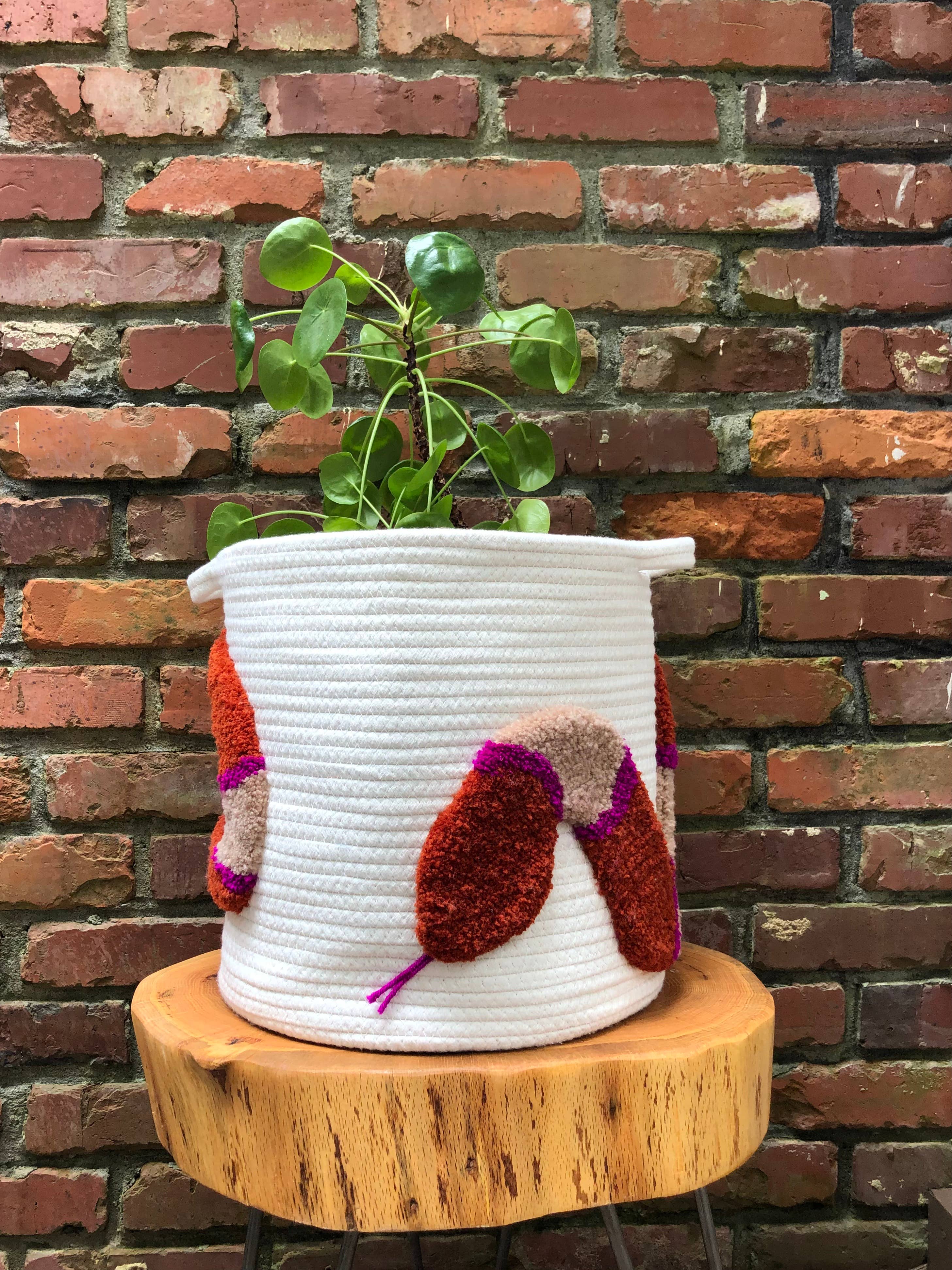 Good to Know You - Wholesale Basket - 13" Tufted Basket - Snake5