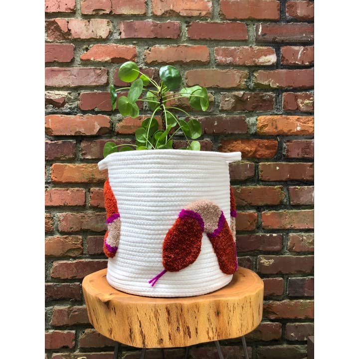 Good to Know You - Wholesale Basket - 13" Tufted Basket - Snake5