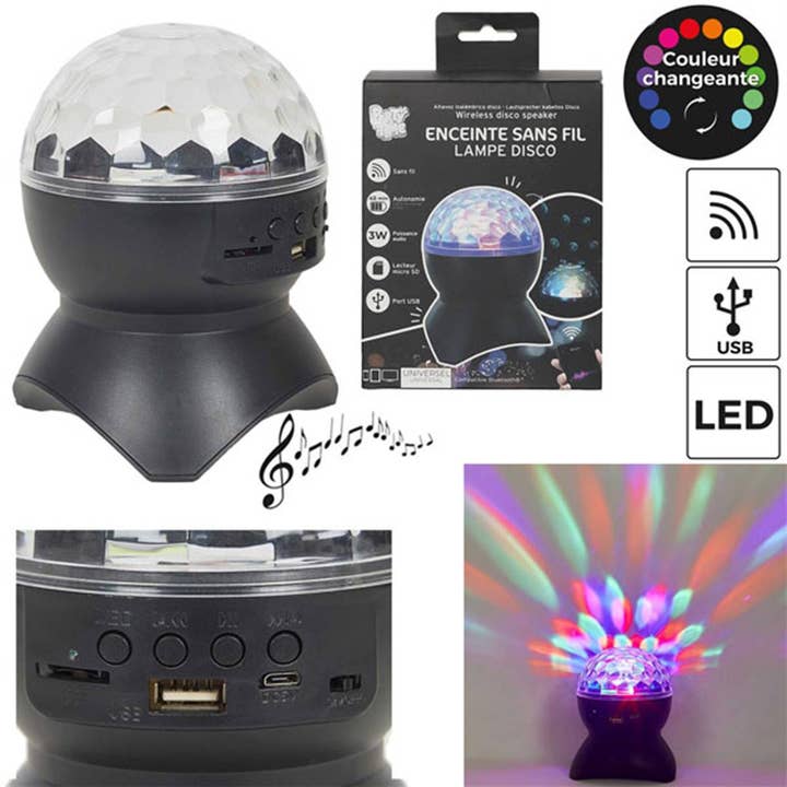 Disco Wireless Speaker for wholesale by TSJJ