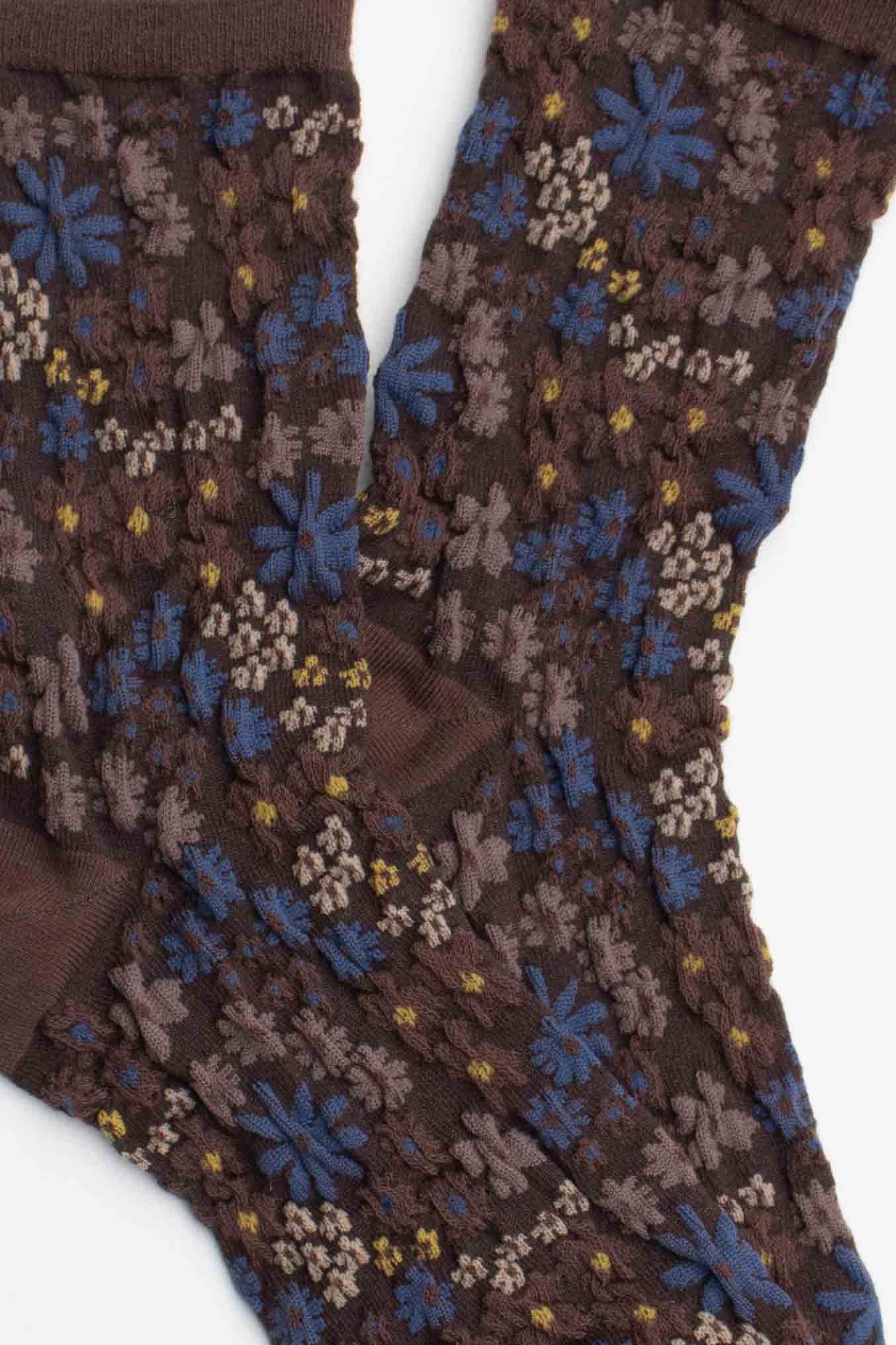 Tiepology - Wholesale Socks - Women's - Meadow Blossom Crew Socks5