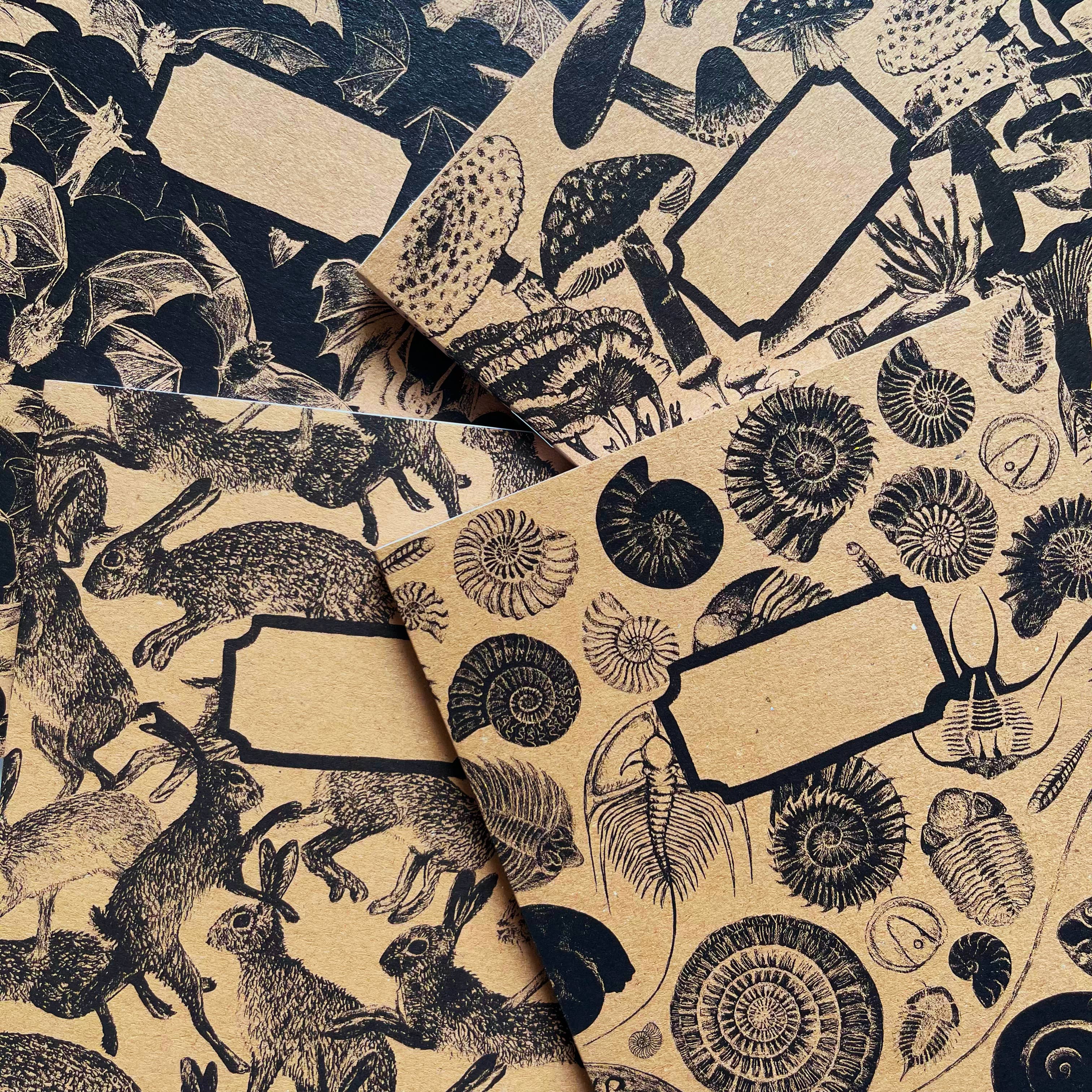 Bison Bindery - Wholesale Journal/Diary - Mushroom A5 Recycled Sketchbook - 76 Plain Pages4