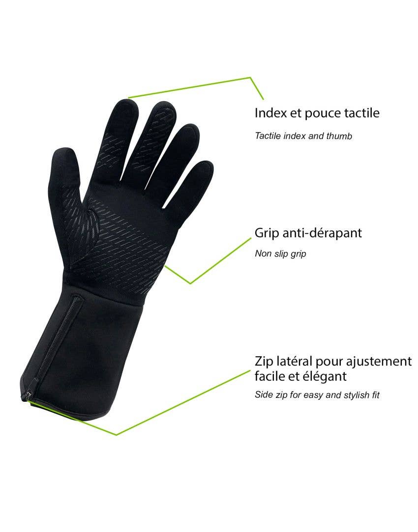 Wantalis Sport - Wholesale Gloves - Unisex - Sancy - Heated Touchscreen Under-Gloves #12