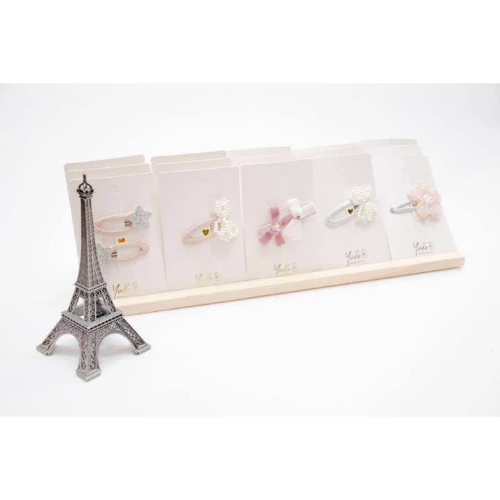 Offer With Display Barrettes Collection Paris for wholesale by Yuko-B UK