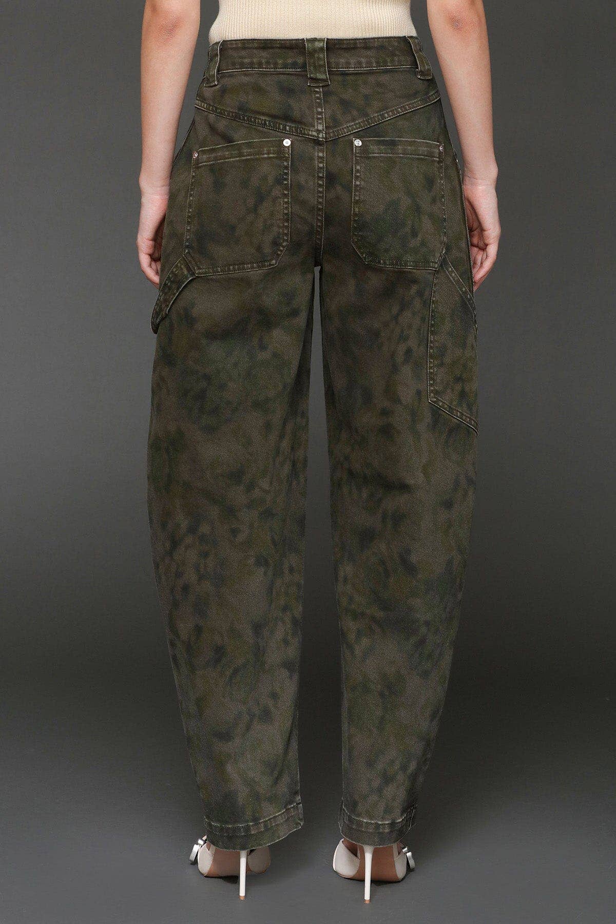 Camo Cargo Barrel Jeans for wholesale on Faire6