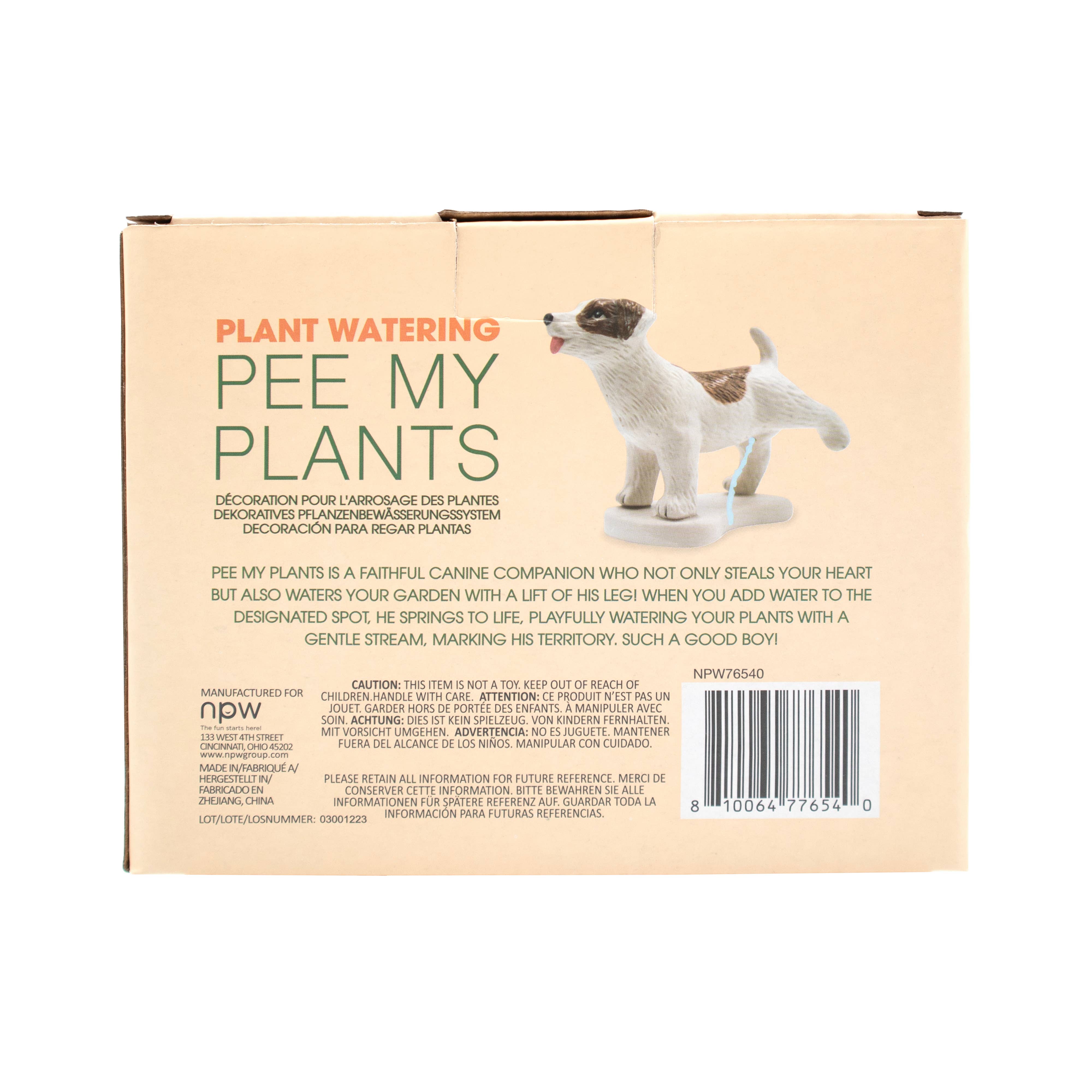 NPW - Wholesale Decorative Figurine - Pee My Plants Dog Watering Decoration4