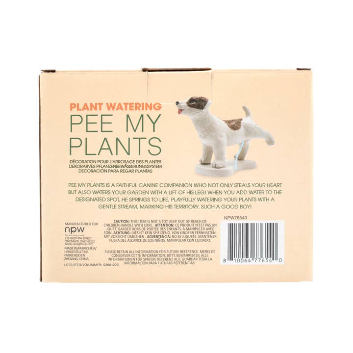 NPW - Wholesale Decorative Figurine - Pee My Plants Dog Watering Decoration4