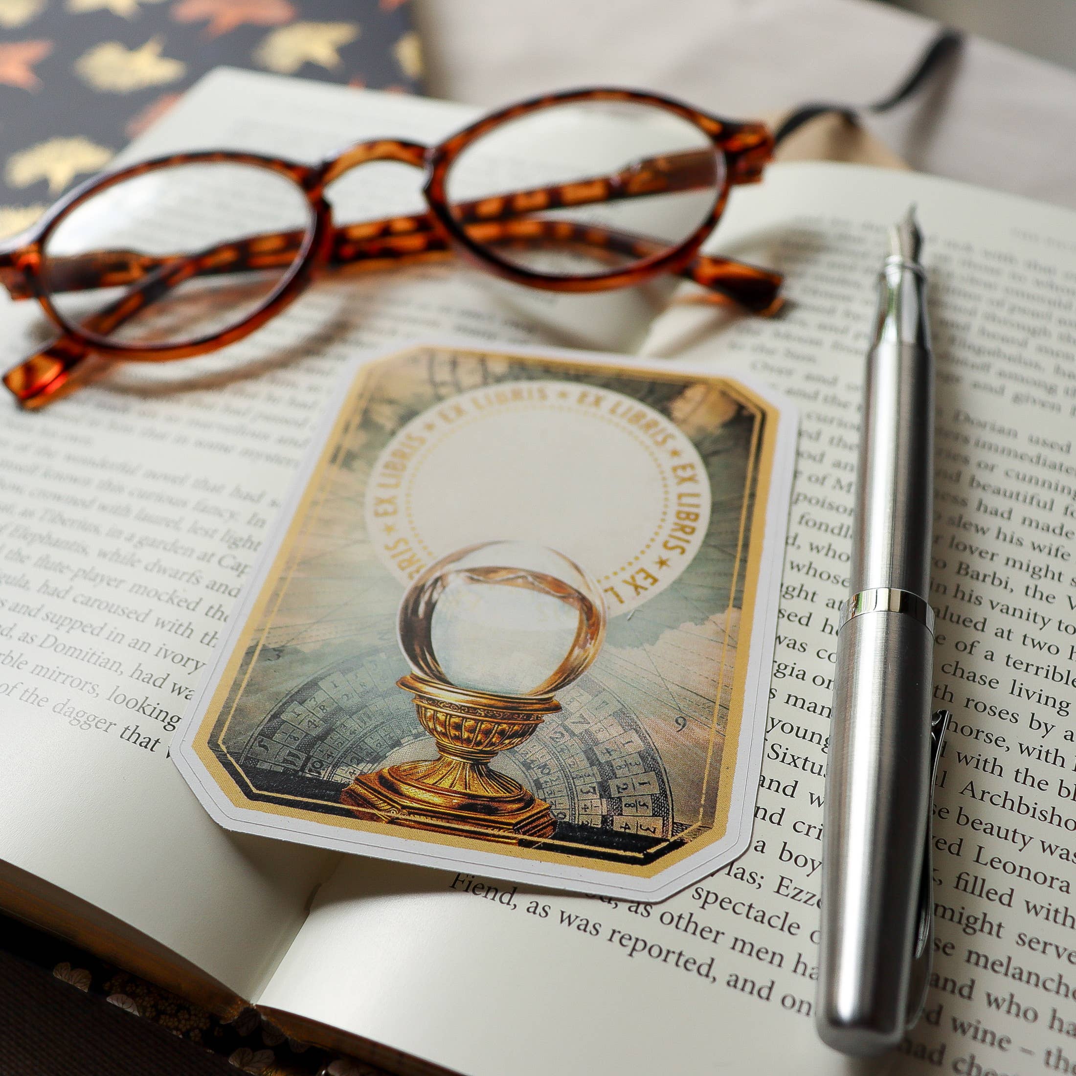 Sunshine and Ravioli - Wholesale Book Plate - Crystal Ball Bookplate Stickers 3