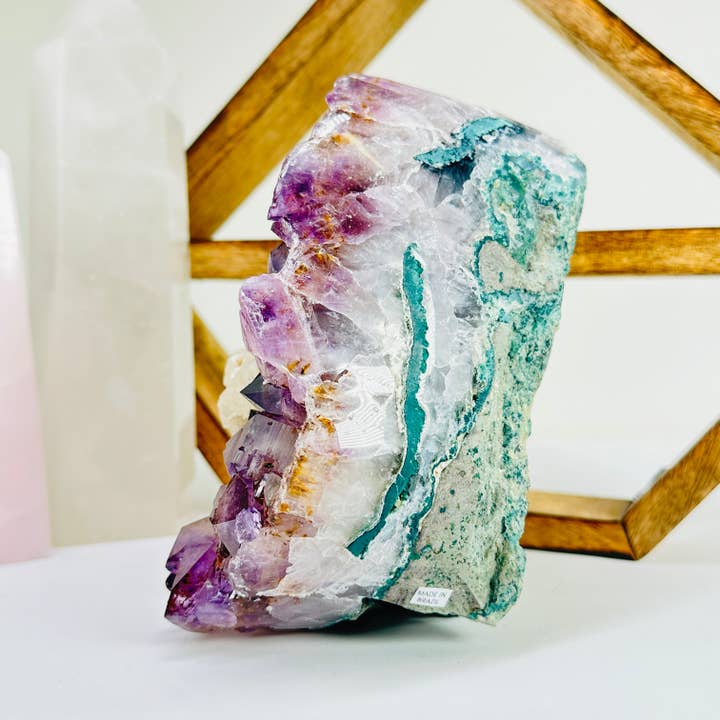 Rock Paradise - Wholesale Spiritual Stone/Crystal - Amethyst Crystal Cut Base One-of-a-Kind #11