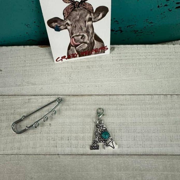 Crazy Heifers Wholesale - Wholesale Individual Charm/Pendant - Initial Clip-on Charms0