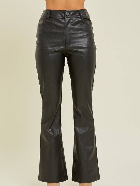 Pleather Byxor för wholesale av Baevely by Wellmade USA