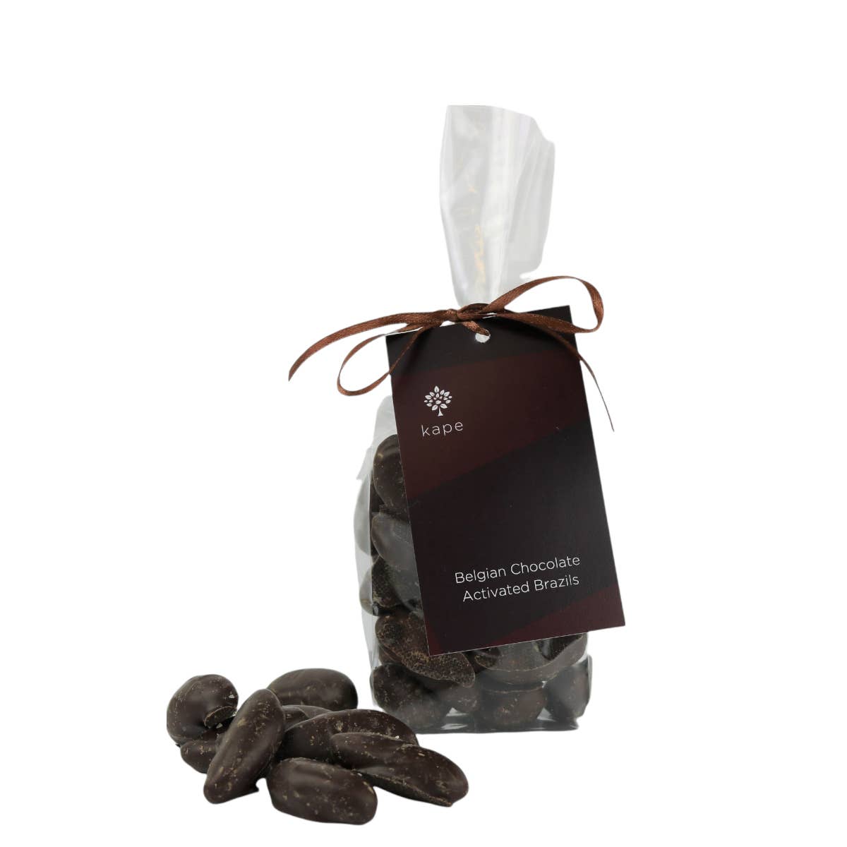 Kape – wholesale Chocolate-covered sweets – Belgian Chocolate Activated Brazils 120g