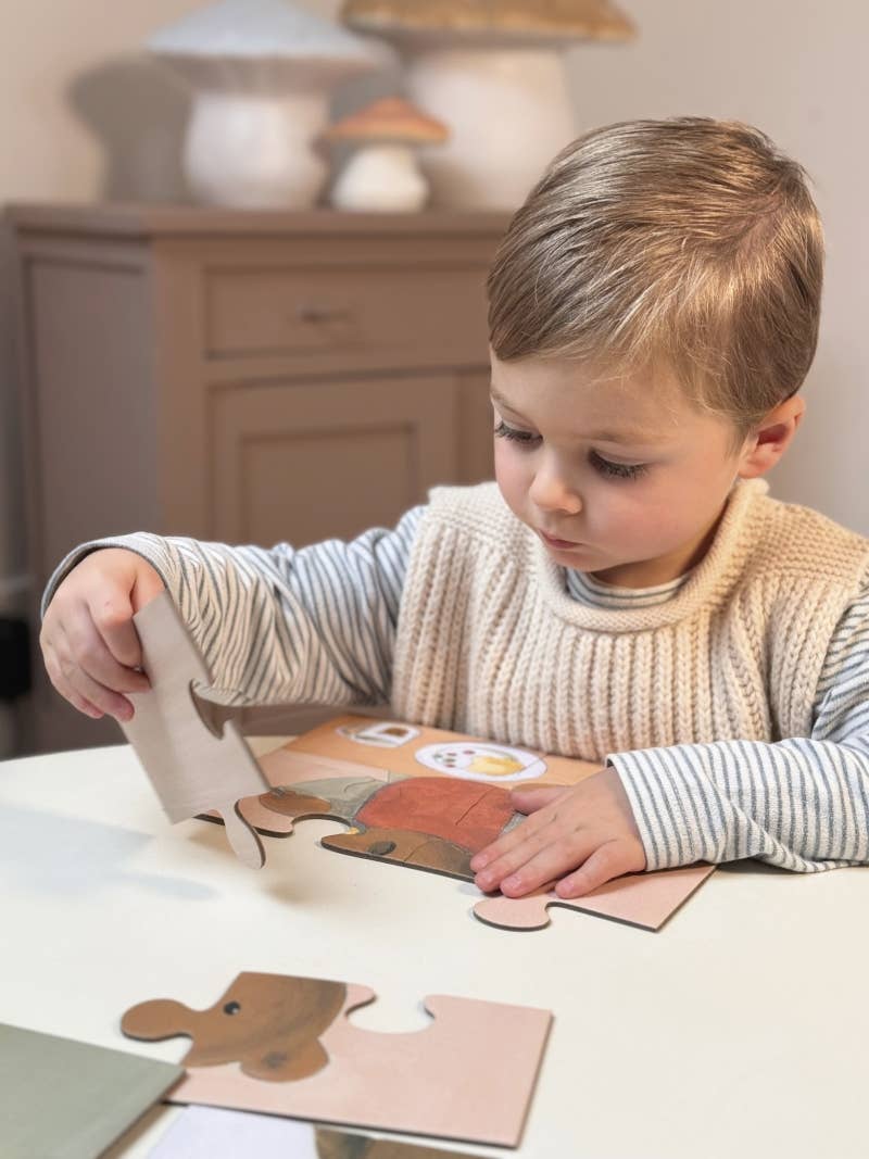 Egmont - Wholesale Puzzle - Kids -  4 Puzzles Marcel2