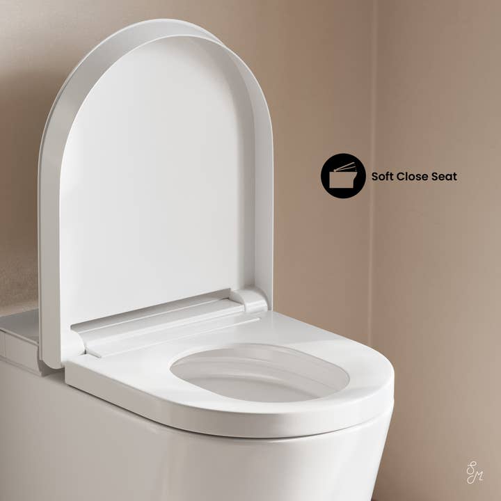 Swiss Madison - Wholesale - Hugo H Wall-Hung Toilet Glossy White w/ Frame3