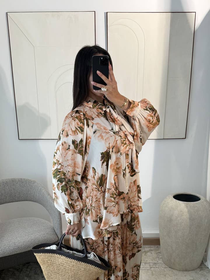 Conjunto Kaysah H558-8 por atacado de White Icy