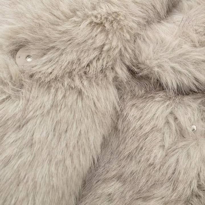 Marayn - Wholesale Fur/Faux Fur Coat - Women's - Luxury Faux Fur Coat European Chic Elegant Queen Style17