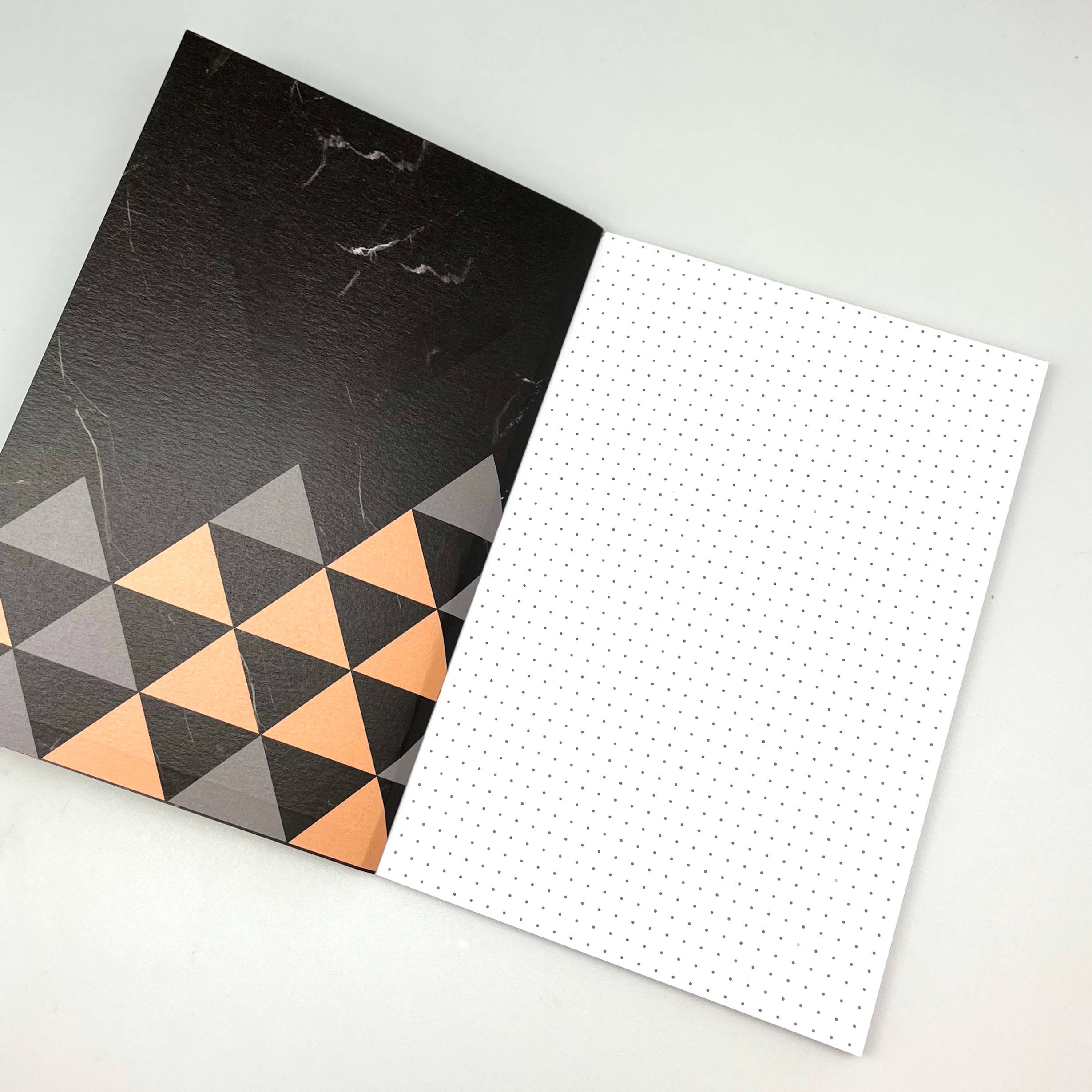 The Great British Card Company (GBCC) Ltd – wholesale Notebook – Dark Marble A5 Bullet Stationery Notebook Valentine's Gift2