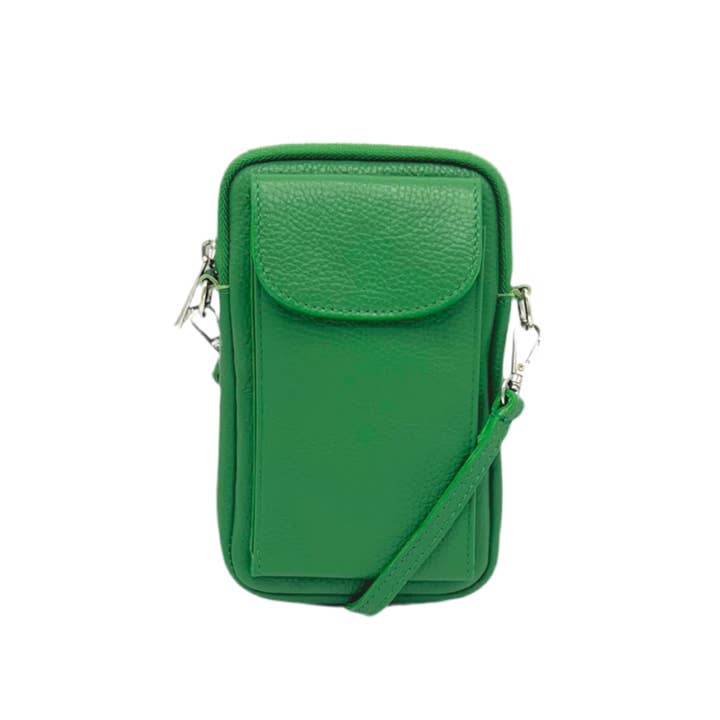 Suie Valentini srl - Wholesale Crossbody Bag - Women's - Genuine leather crossbody bag, Made in Italy, art. 1125854