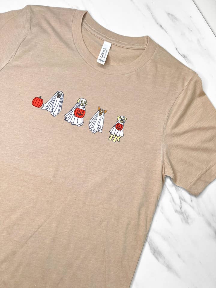 Shirt van Ghost Dogs voor wholesale door Peached Pups