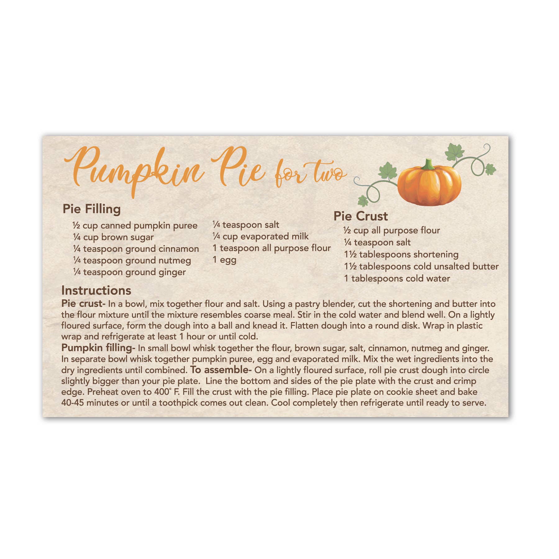 Abbey + CA Gift - Wholesale Serving Plate - !New! Mini Pie Recipe Plates 6