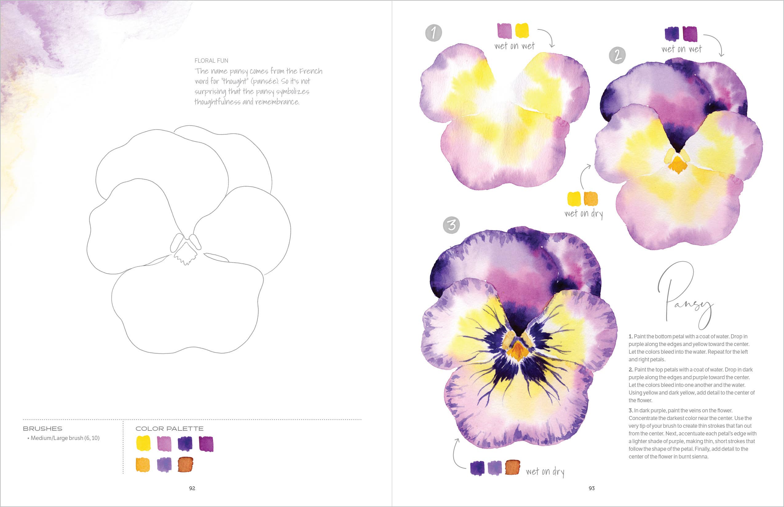 Better Day Books - Vendita all'ingrosso Arts & Entertainment - Acquerello il modo semplice Fiori: Tutorial per i fiori7