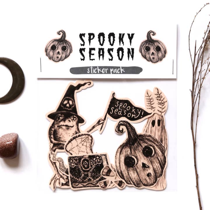 ScreamPrintShop – Großhandel Aufkleber – Gruselige Jahreszeit Aufkleberpaket