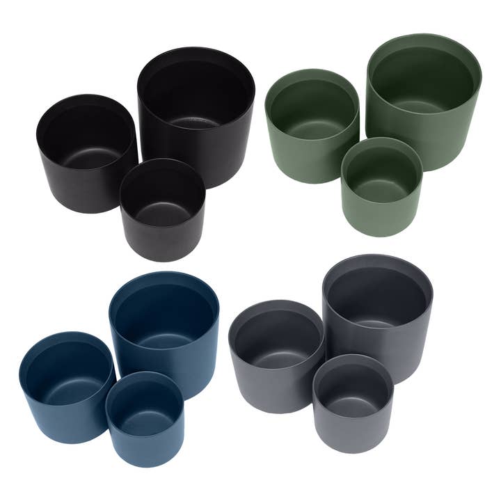 Kavana Decor by The Import Collection - Wholesale Plant Pot - Modern Planters -Ea Set
