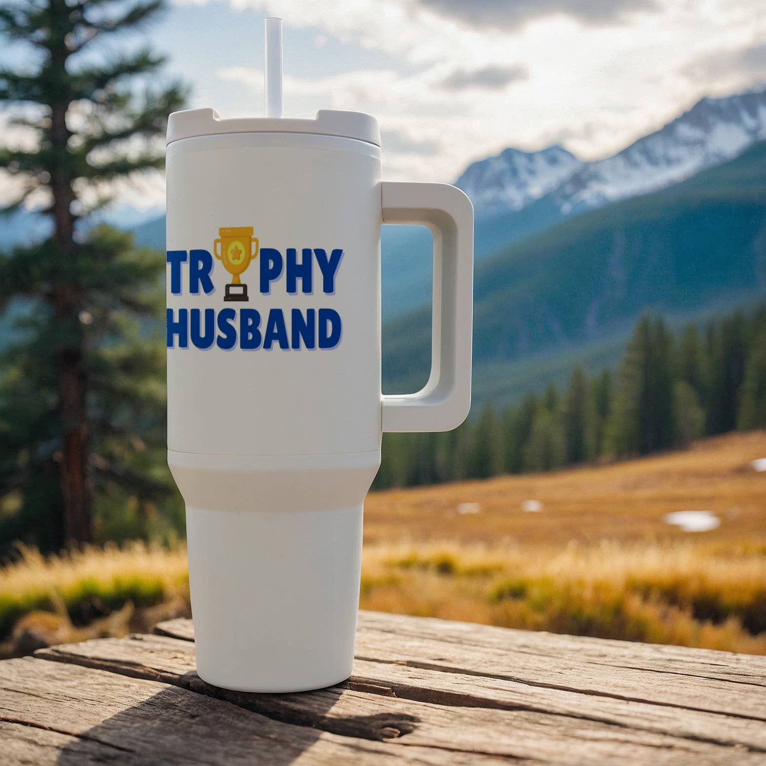 3dRose - Wholesale Insulated Mug/Tumbler - 3dRose, Trophy Husband, Tumbler8